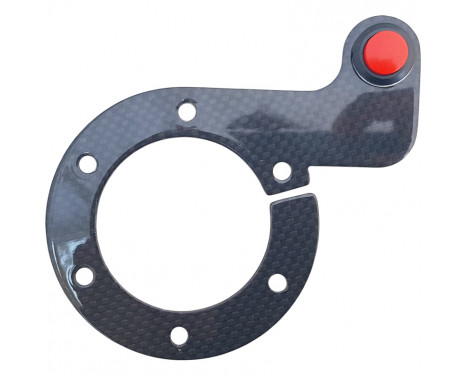 Simoni Racing Sport steering wheel Support - Carbon - incl. 1 push button