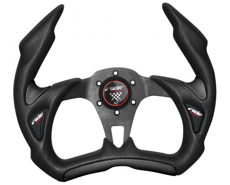 Simoni Racing Sport Steering Wheel X5 Stealth 350mm - Black