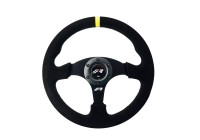 Simoni Racing Sports steering wheel Defender 330mm - Black Suede