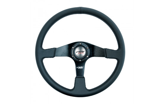 Simoni Racing Sports Steering Wheel Defender 380mm - Black Eco-Leather