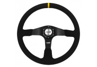 Simoni Racing Sports Steering Wheel Defender 380mm - Black Suede