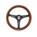 Simoni Racing Sports steering wheel Futa 350mm - Real Wood / Black