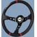 Simoni Racing Sports Steering Wheel Gravel 350mm - Black Eco-Leather (Deep Dish), Thumbnail 3