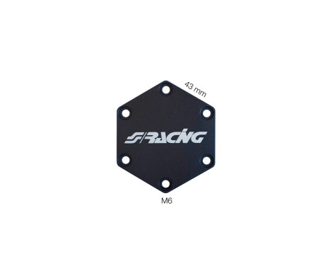Simoni Racing Sports Steering Wheel Horn Cover - Aluminum, Image 3
