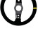 Simoni Racing Sports steering wheel Rally 320mm - Black Suede (Deep Dish - 47mm), Thumbnail 3