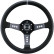 Sparco Universal Sport Steering Wheel 'L777 Piuma' - Black Leather - Diameter 350mm, Thumbnail 2