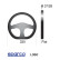 Sparco Universal Sports steering wheel 'L360 Flat' - Black Leather - Diameter 330mm, Thumbnail 2