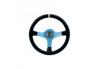 Sparco Universal Sports steering wheel 'L550 Monza' - Black Suede - Diameter 350mm