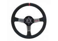 Sparco Universal Sports steering wheel 'L575 Monza' - Black Suede - Diameter 350mm