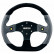 Sparco Universal Sports steering wheel 'L999 Mugello' - Gray Leather & Black Suede - Diameter 330mm