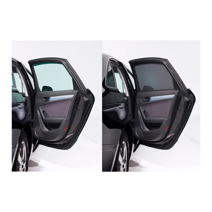 Set Car Shades compatible with Opel Crossland X 2017