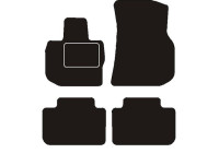 Alfombrillas de coche compatibles con BMW X4 (G02) 2018-