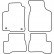 Alfombrillas de coche compatibles con Mazda 323 sedán 1994-1998 / 323F 1994, Miniatura 2
