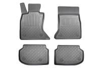 Alfombrillas de goma compatibles con BMW Serie 5 (F10) / 5 (F11) Touring X-drive 2009-2013