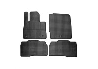 Alfombrillas de goma compatibles con Ford Explorer VI (U625) Híbrido 2020- (4 piezas con puntos de montaje)