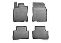 Alfombrillas de goma compatibles con Nissan Qashqai II (J11) 2014-2021