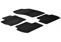 Alfombrillas de goma compatibles con Peugeot 4007 2007- / Citroen C-Cros (4 piezas)