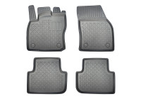 Alfombrillas de goma compatibles con Volkswagen Tiguan II 2016+ (incl. Facelift)