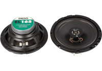 Altavoces de 2 vías, 165 mm, 100 vatios, par