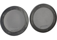 Rejilla para altavoces de 100 mm de diámetro. Contenido: 2 unidades.