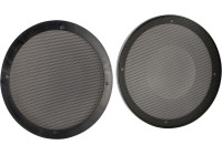 Rejilla para altavoces de 200 mm de diámetro. Contenido: 2 unidades.
