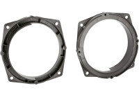 Anillo de altavoz 130 mm Mitsubishi Colt 2005-2012 Puerta delantera + Puerta trasera