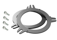 Anillo de altavoz BMW de metal universal muy estable de 80 mm