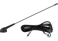 Antena de techo universal AM/FM con ángulo de montaje de 0 a 70 grados