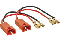 Cable adaptador de altavoz de 2 pines para Fiat Ducato, Peugeot Boxer y Lancia Ypsilon (2 unidades)