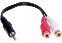 Conector estéreo de 3,5 mm a conector Cinch de 0,2 metros