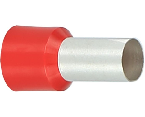 Manguito terminal de cable rojo 35,0 mm² (50 piezas)