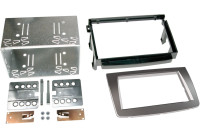 Panel 2 DIN Alfa Romeo MiTo - Color: Plata