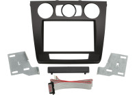 Panel 2 DIN BMW Serie 1 (E81 / E82 / E87 / E88) 2007-2013 Color: Negro