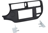 Panel 2 DIN Kia Rio 2011-2015 Color: Negro