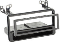 Panel negro 1 DIN con bandeja portaobjetos Toyota Avensis/ Celica/ MR2/ RAV4/ Yaris