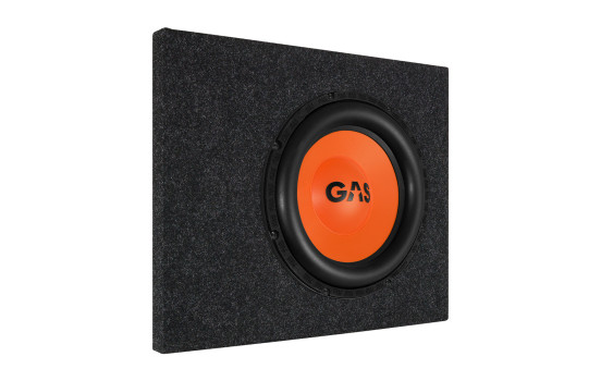 Caja de subwoofer de 10" hecha a medida para Scania CR20 con subwoofer MAD S1-104, 250 vatios RMS, 4 ohmios