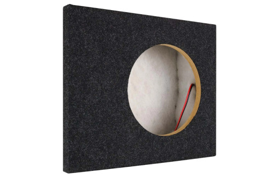 Caja de subwoofer de 10" hecha a medida para Scania CR20 con subwoofer MAD S1-104, 250 vatios RMS, 4 ohmios, Imagen 7