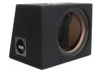 SISTEMA DE AUDIO Caja vacía. Caja cerrada con 10 litros para graves de 20 cm.