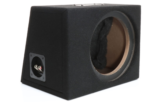 SISTEMA DE AUDIO Caja vacía. Caja cerrada con 10 litros para graves de 20 cm.