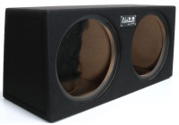 SISTEMA DE AUDIO Caja vacía. Caja cerrada con 2 altavoces de 29 litros para graves de 30 cm.