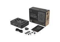 Subwoofer amplificado DLS 6x8" ACW68 bajo el asiento