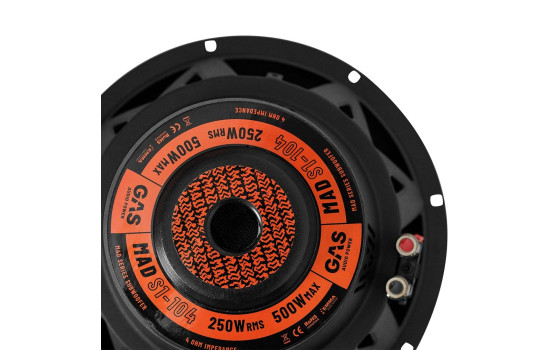 Subwoofer GAS MAD Nivel 1 de 10" y 4 ohmios, Imagen 5