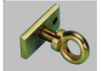 Trabillas universales para cinturón con placa de montaje - juego de 4