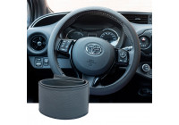 Funda de volante Simoni Racing Soft Skin (elástica) Negra