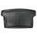 Alfombrilla antideslizante para maletero compatible con Peugeot 307 SW 2001-2007