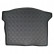 Alfombrilla de maletero 'Antideslizante' adecuada para Renault Grand Scenic IV 2016-