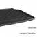 Alfombrilla de maletero adecuada para Tesla Model 3 2017-
