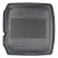 Alfombrilla de maletero apta para Skoda Fabia station wagon 2007-