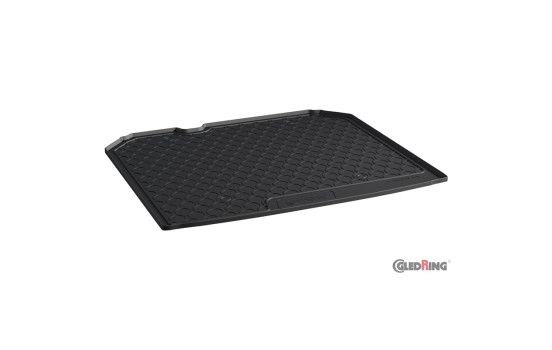Alfombrilla de maletero compatible con Audi Q3 2011- (piso de carga alto + paquete de maletero incl. red)