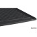 Alfombrilla de maletero compatible con Audi Q3 2011- (piso de carga alto + paquete de maletero incl. red), Miniatura 4